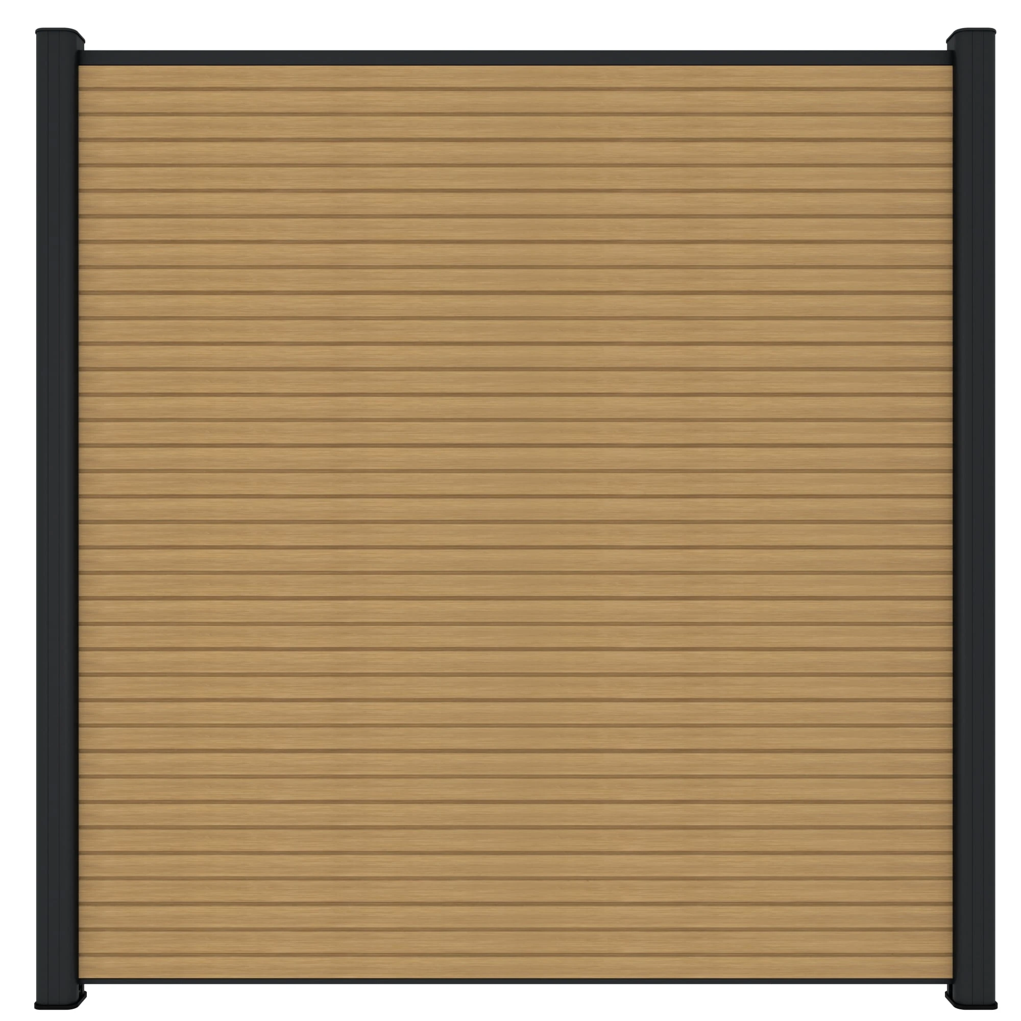 Composiet Scherm Triple 180 x 180 cm Red Cedar - Afbeelding 1